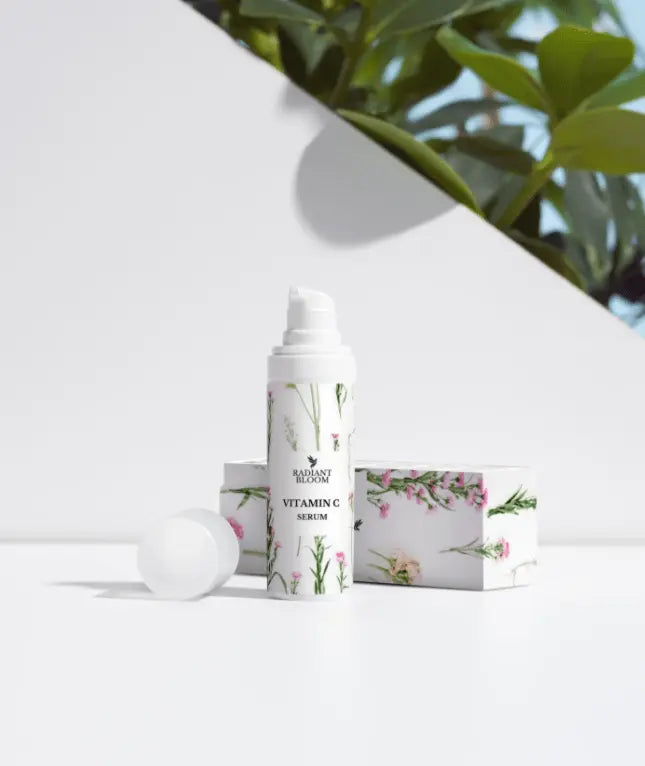 Radiant Bloom Organic Vitamin C Serum: A Natural Glow Booster 🌸